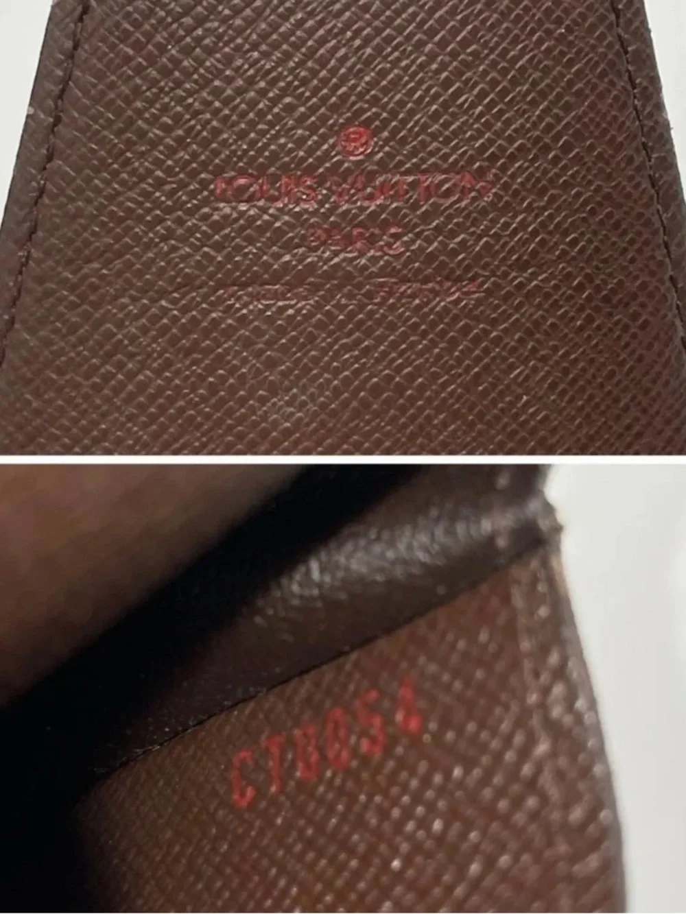Auth LouisVuitton Damier Cigarette Case